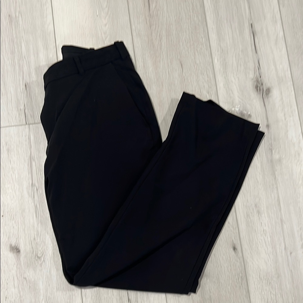 Van Heusen Black Dress Pants Classic Style